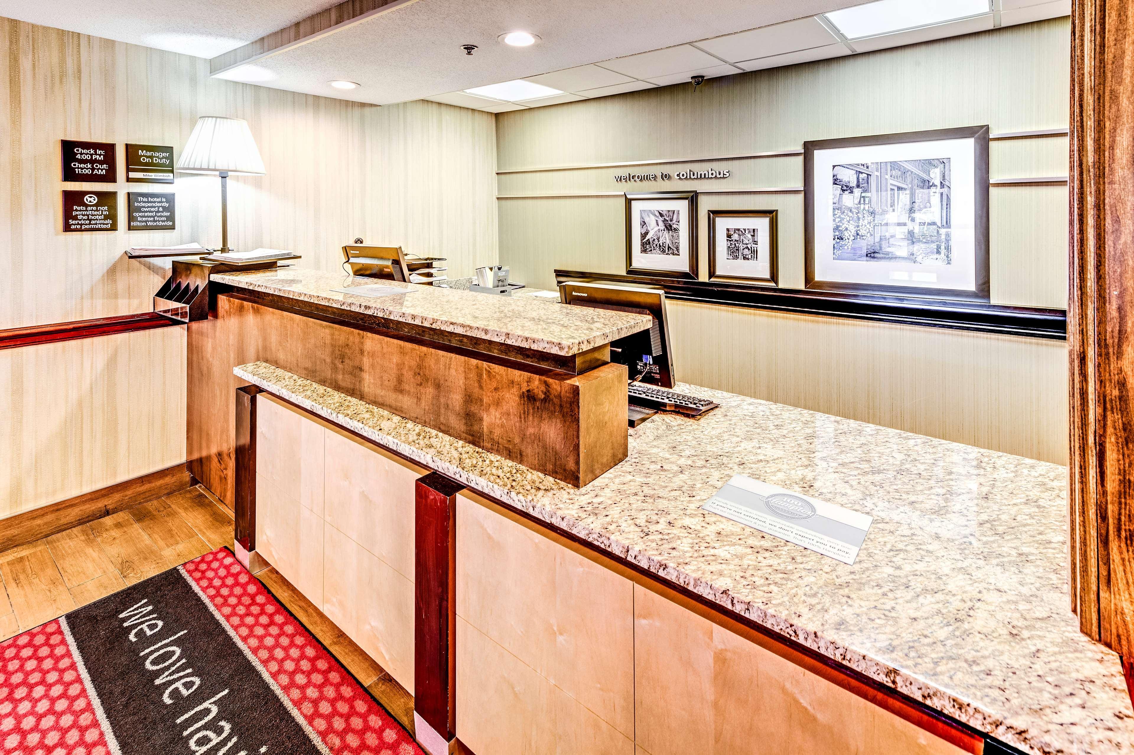 Hampton Inn Columbus I-70E/Hamilton Road Eksteriør billede